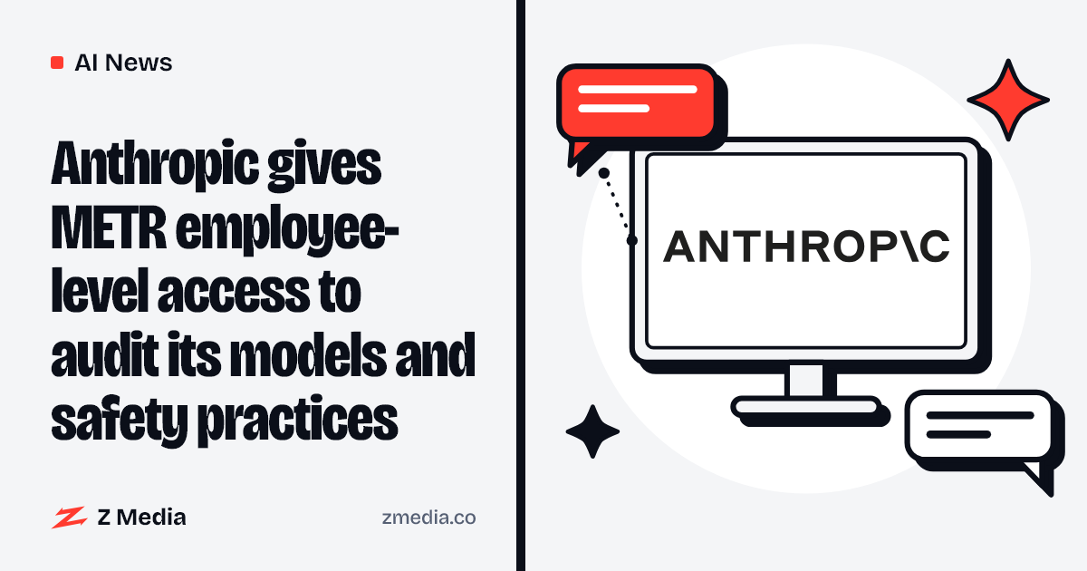 Anthropic logo on a computer screen, flat illustration
