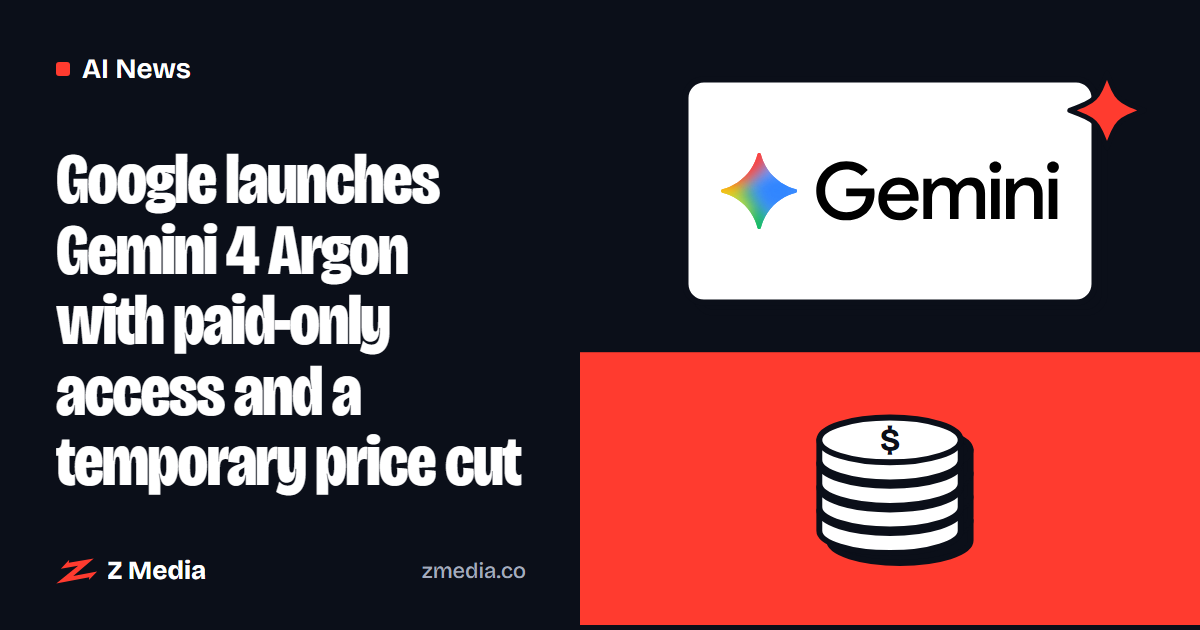 Gemini logo beside a flat illustration of a coins