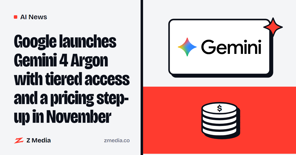 Gemini logo beside a flat illustration of a coins