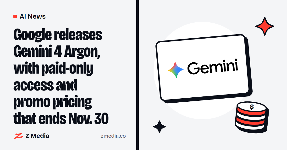Gemini logo beside a flat illustration of a coins