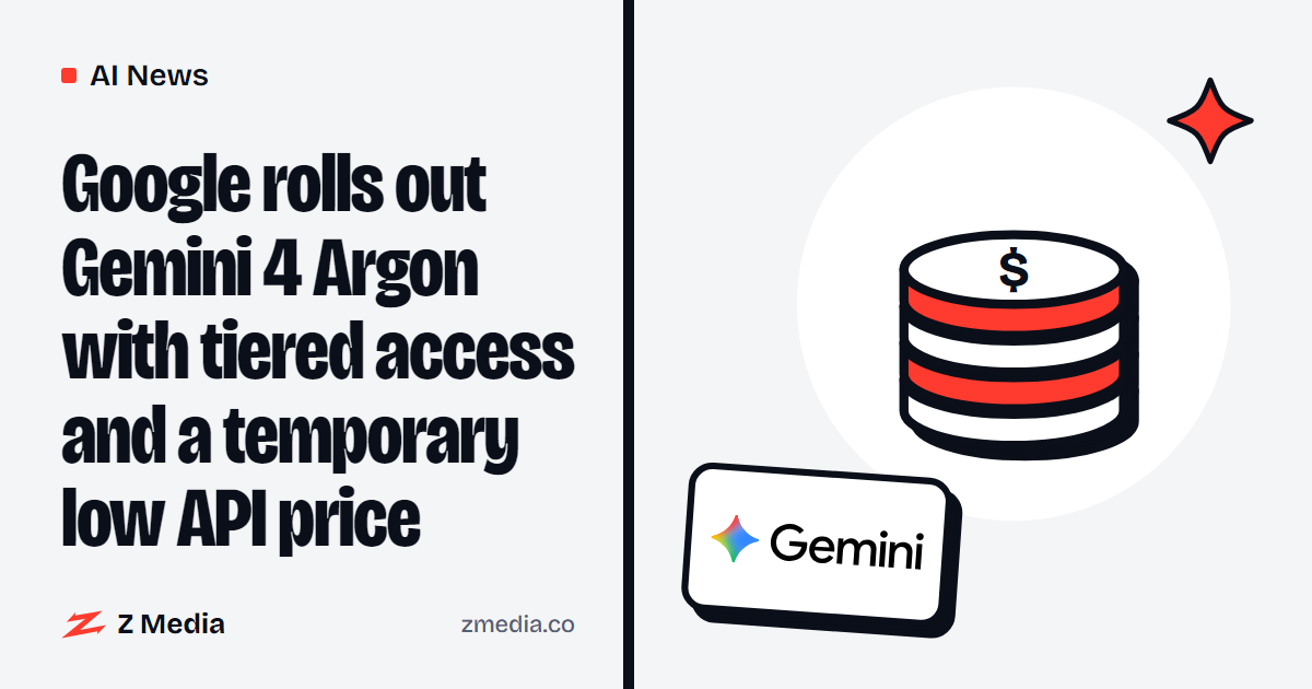 Gemini logo beside a flat illustration of a coins