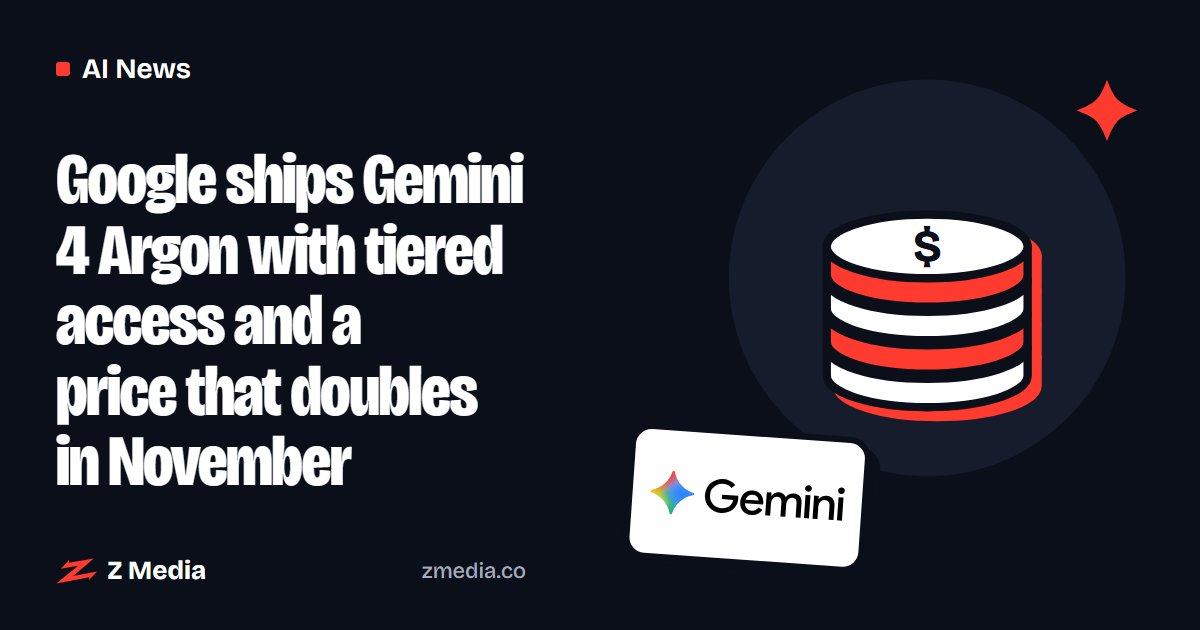 Gemini logo beside a flat illustration of a coins