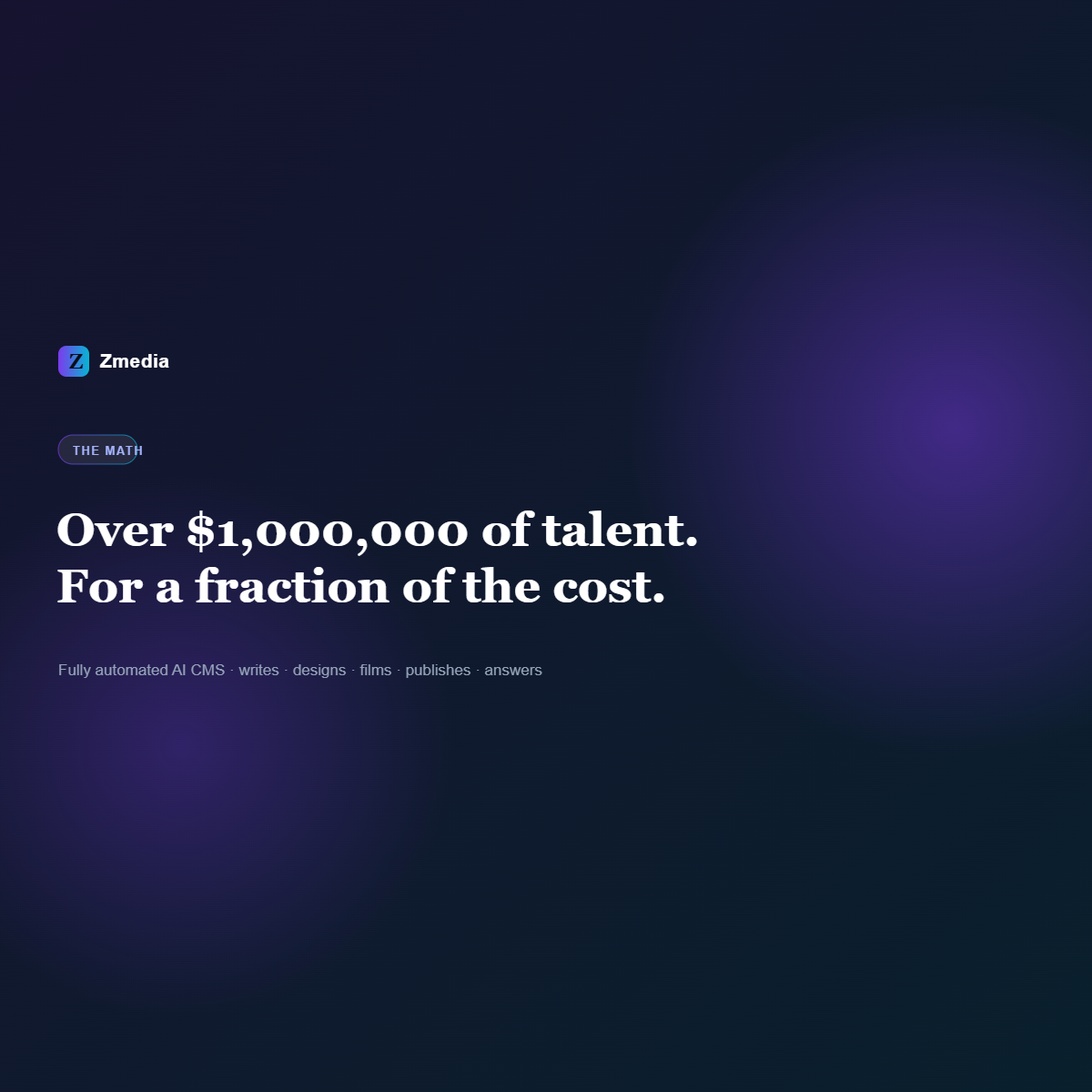 The ROI of an AI CMS: Over $1M of Talent, for a Fraction