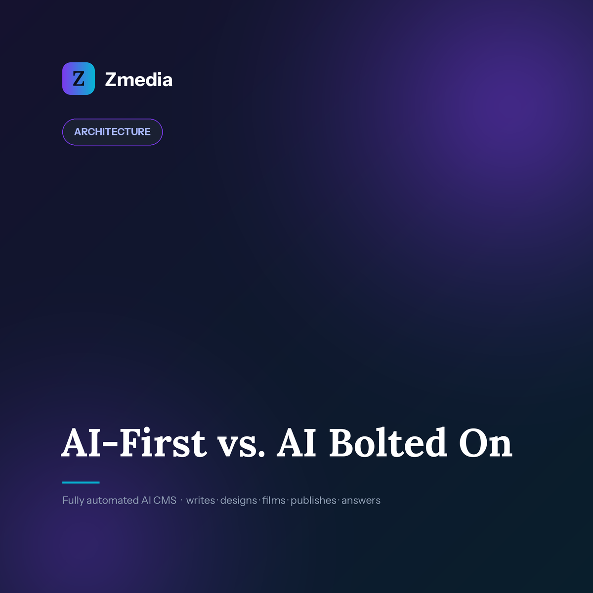 AI-First vs. AI Bolted On: Why Architecture Decides What Your Software Can Do