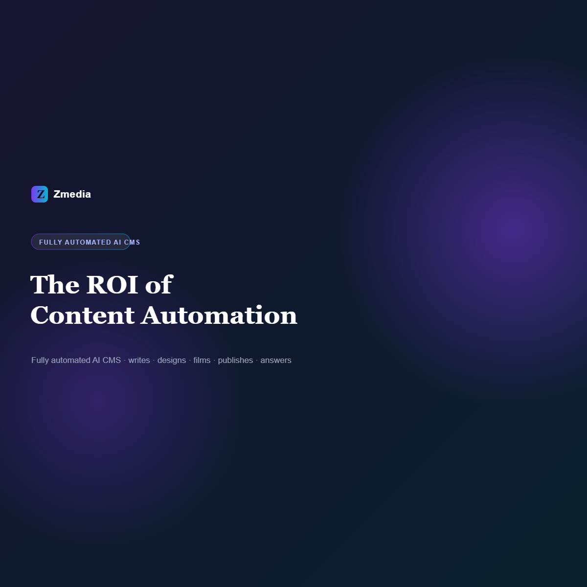 The ROI of Content Automation